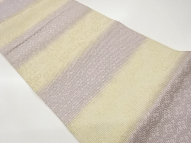 JAPANESE FUKURO OBI FOR SUMMER / WOVEN SPIRAL